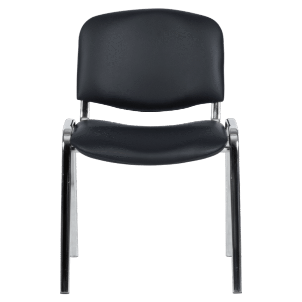 Посетителски стол Carmen 1135-1 LUX - черен N