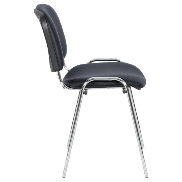 Посетителски стол Carmen 1135-1 LUX - черен N