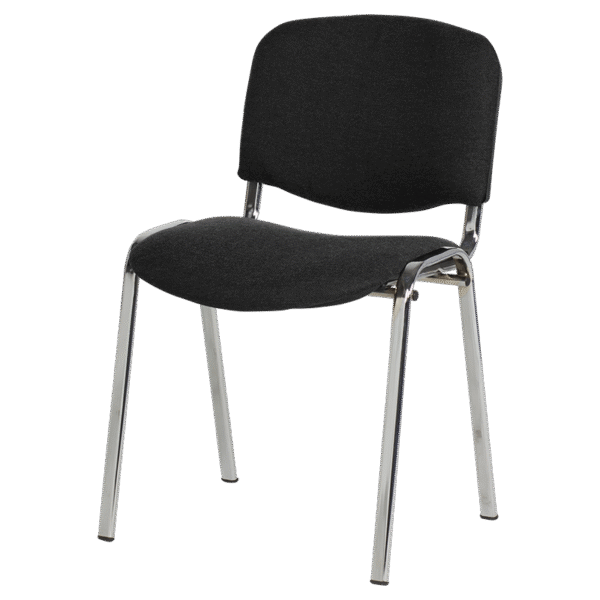 Посетителски стол Carmen 1135 LUX - черен