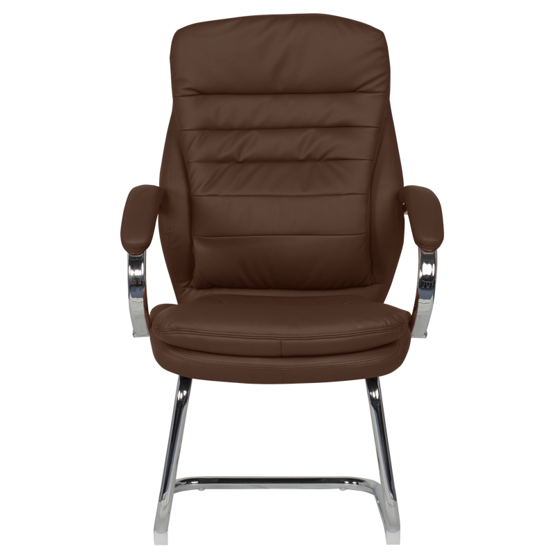 posetitelski-stol-carmen-6154-kafjav Посетителски стол Carmen 6154 - кафяв