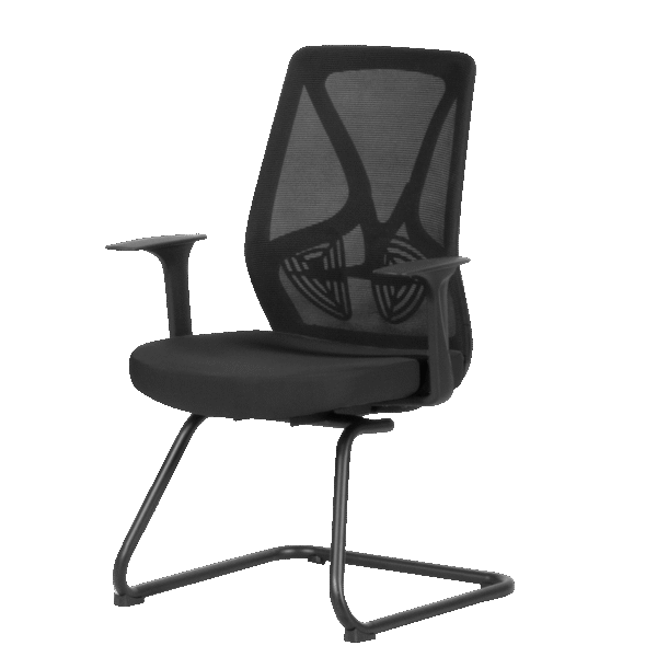 Посетителски стол Carmen 7569 - черен