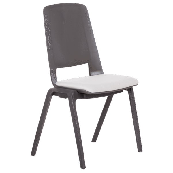 Посетителски стол LIMBER - бял