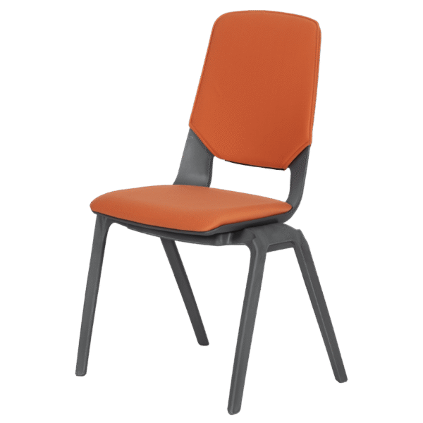 Посетителски стол LIMBER - оранжев