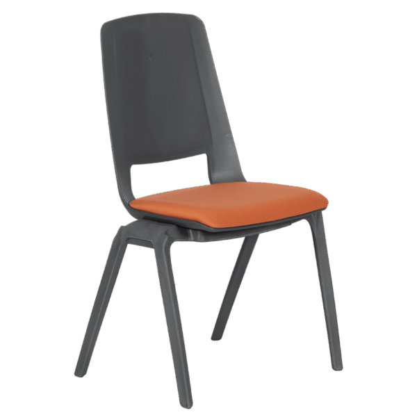 Посетителски стол LIMBER - оранжев