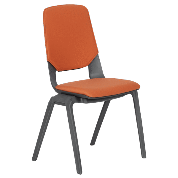 Посетителски стол LIMBER - оранжев