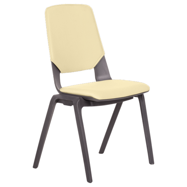 Посетителски стол LIMBER - светло жълт