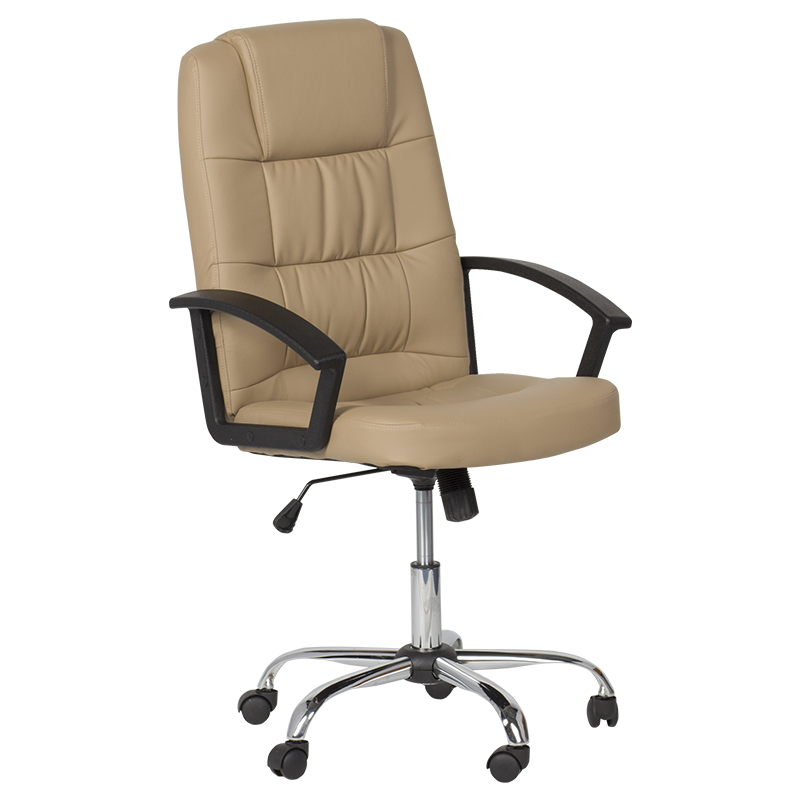 prezidentski-ofis-stol-carmen-6076-bejov-1 Президентски офис стол Carmen 6076 - бял, крем и бежов цвят