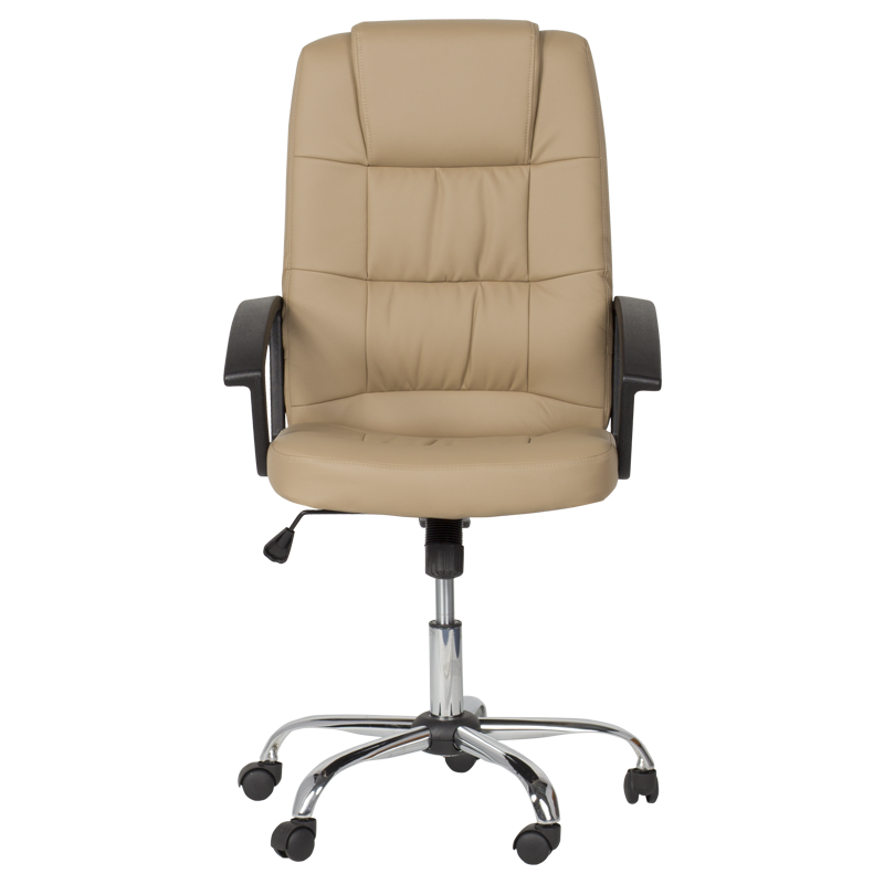 prezidentski-ofis-stol-carmen-6076-bejov-2 Президентски офис стол Carmen 6076 - бял, крем и бежов цвят