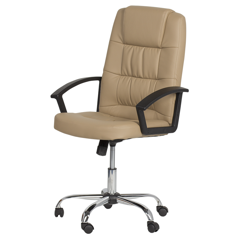 prezidentski-ofis-stol-carmen-6076-bejov-3 Президентски офис стол Carmen 6076 - бял, крем и бежов цвят