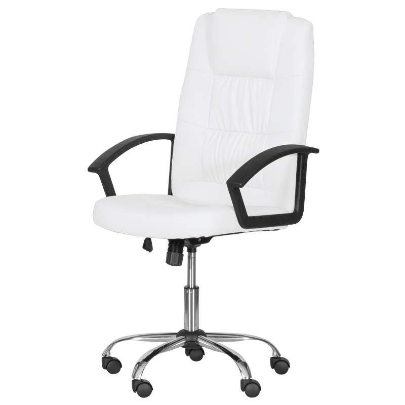 prezidentski-ofis-stol-carmen-6076-bjal Президентски офис стол Carmen 6076 - бял, крем и бежов цвят