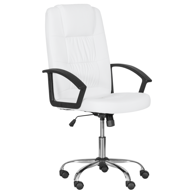 prezidentski-ofis-stol-carmen-6076-bjal Президентски офис стол Carmen 6076 - бял, крем и бежов цвят