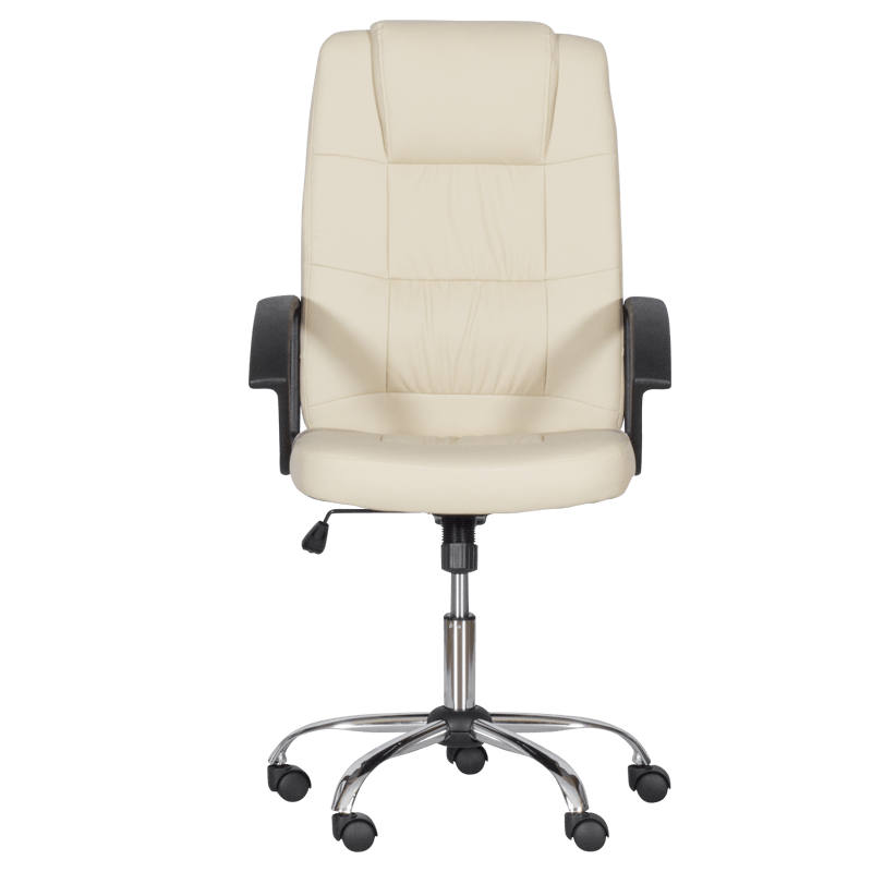 prezidentski-ofis-stol-carmen-6076-krem Президентски офис стол Carmen 6076 - бял, крем и бежов цвят