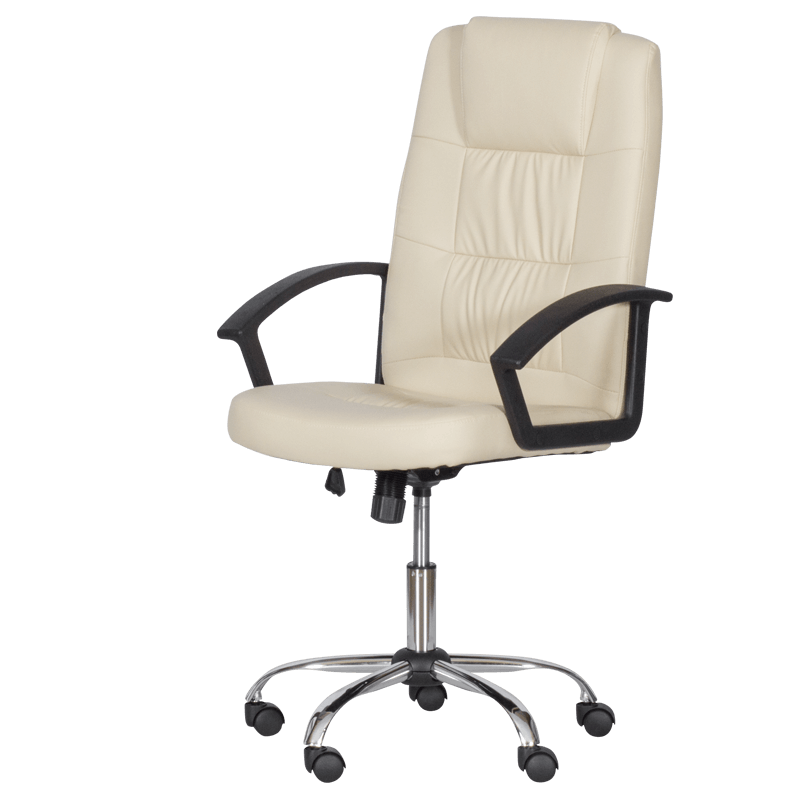 prezidentski-ofis-stol-carmen-6076-krem Президентски офис стол Carmen 6076 - бял, крем и бежов цвят