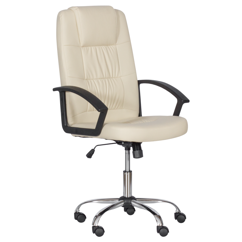 prezidentski-ofis-stol-carmen-6076-krem Президентски офис стол Carmen 6076 - бял, крем и бежов цвят