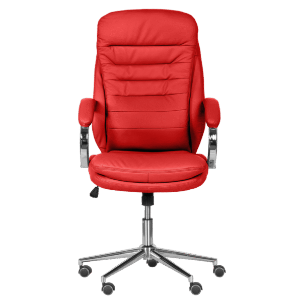 Президентски офис стол Carmen 6113-1 - червен