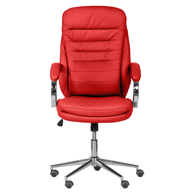 prezidentski-ofis-stol-carmen-6113-1-cherven Президентски офис стол Carmen 6113-1 - червен