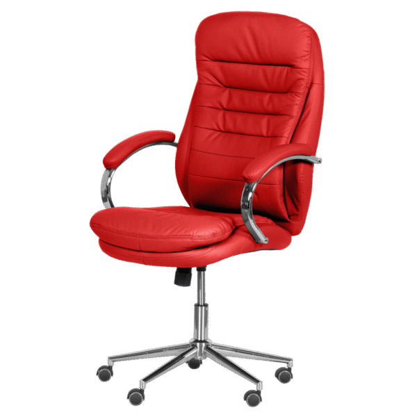 Президентски офис стол Carmen 6113-1 - червен