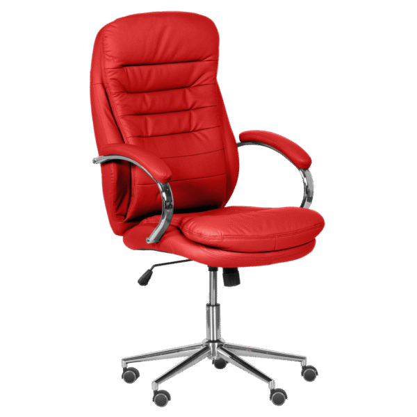 Президентски офис стол Carmen 6113-1 - червен