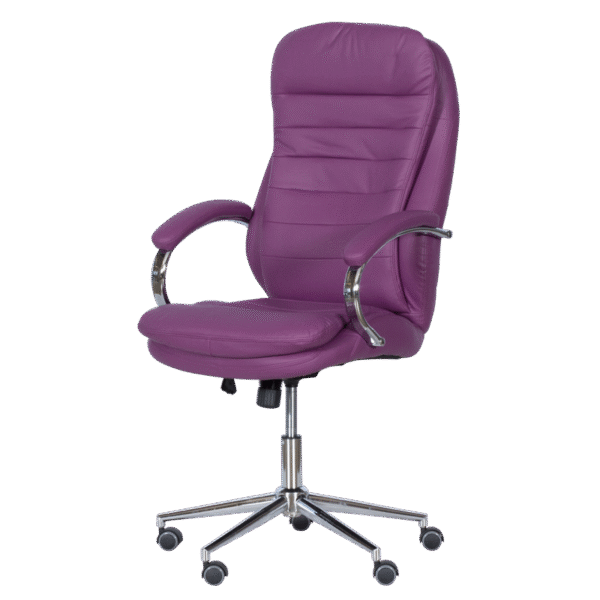 Президентски офис стол Carmen 6113-1 - лилав