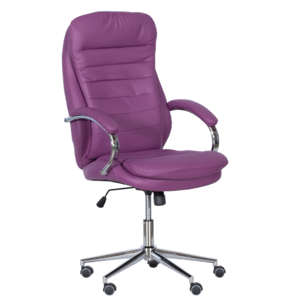 Президентски офис стол Carmen 6113-1 - лилав