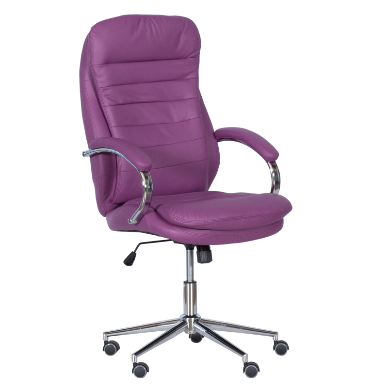 prezidentski-ofis-stol-carmen-6113-1-lilav Президентски офис стол Carmen 6113-1 - лилав