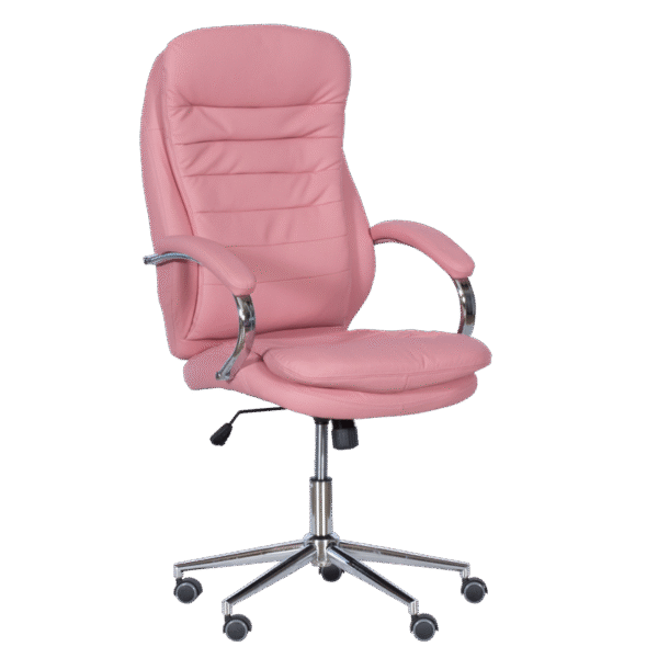 Президентски офис стол Carmen 6113-1 - розов