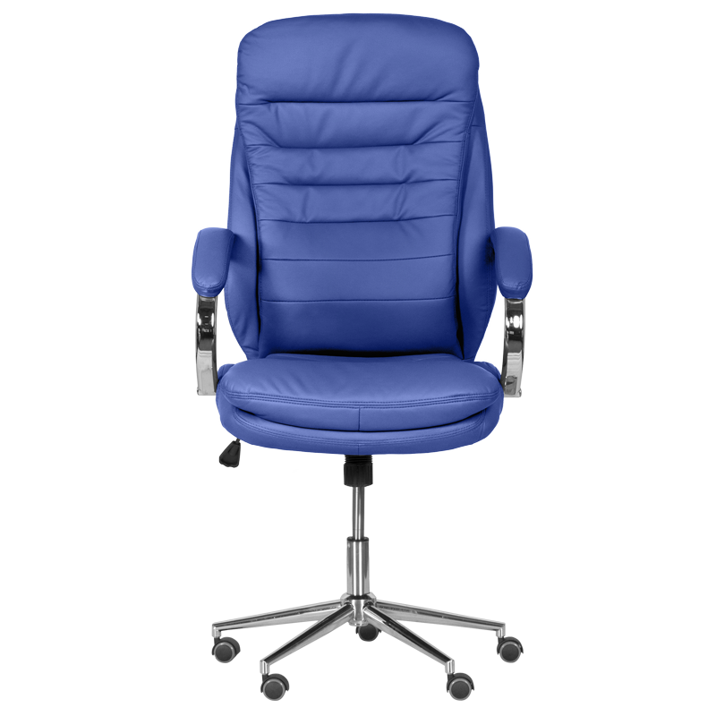 prezidentski-ofis-stol-carmen-6113-1-sin Президентски офис стол Carmen 6113-1 - син