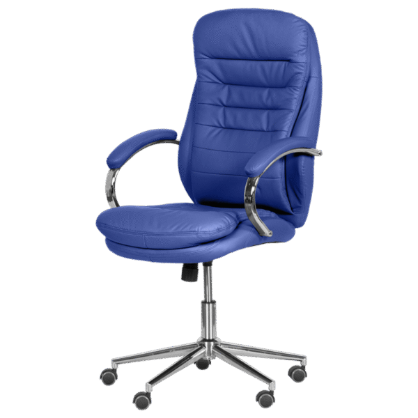 Президентски офис стол Carmen 6113-1 - син