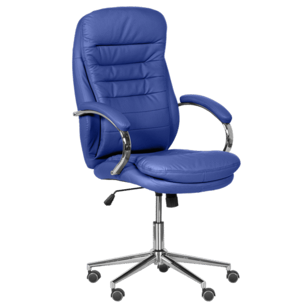 Президентски офис стол Carmen 6113-1 - син