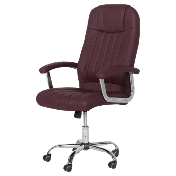 Президентски офис стол Carmen 6181 - бордо