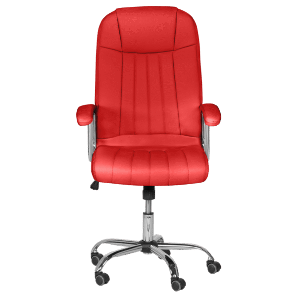 Президентски офис стол Carmen 6181 - червен