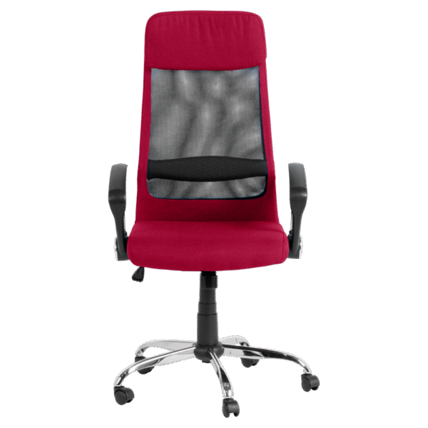 Президентски офис стол Carmen 6183 - бургунди