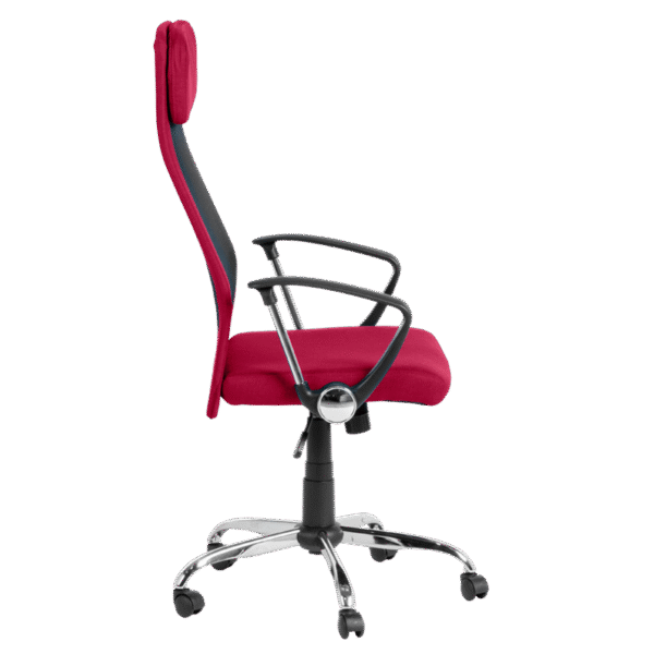 Президентски офис стол Carmen 6183 - бургунди