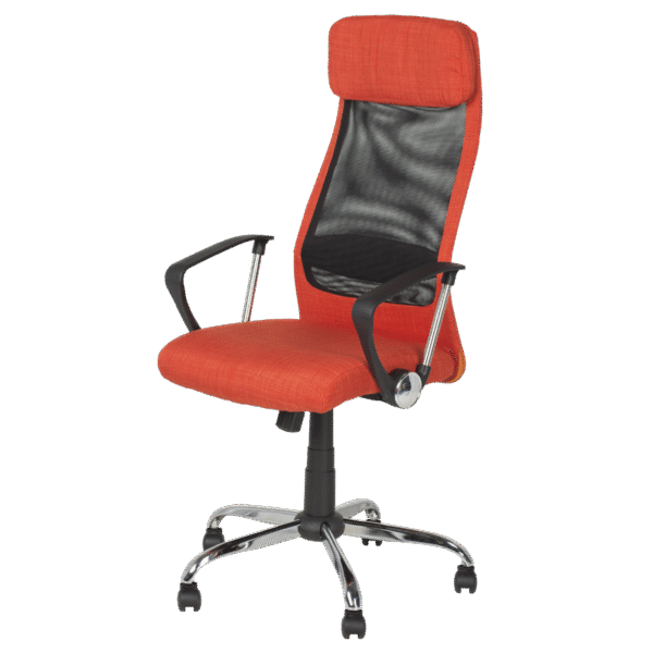 Президентски офис стол Carmen 6183 - оранжев