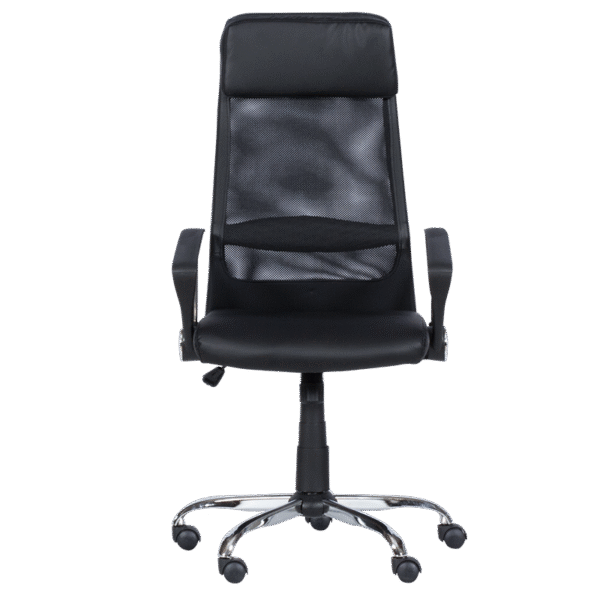 Президентски офис стол Carmen 6184 - черен