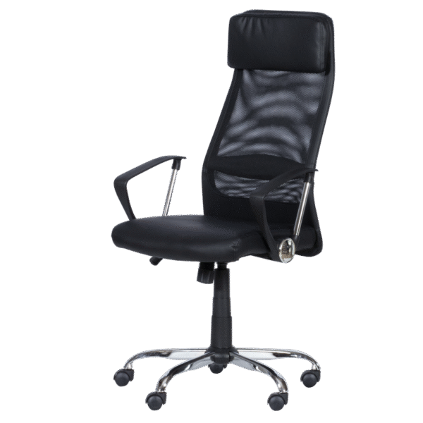 Президентски офис стол Carmen 6184 - черен