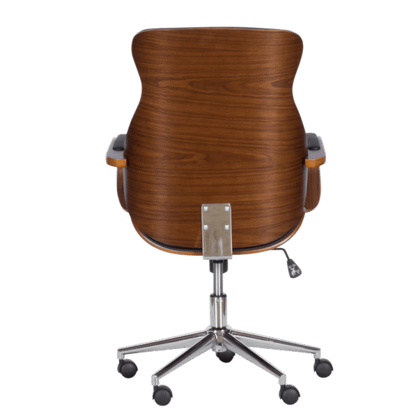 Президентски офис стол Carmen 6402 - орех - черно