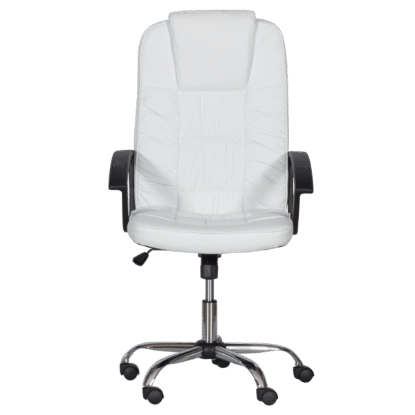 Президентски офис стол Carmen 6681 - бял