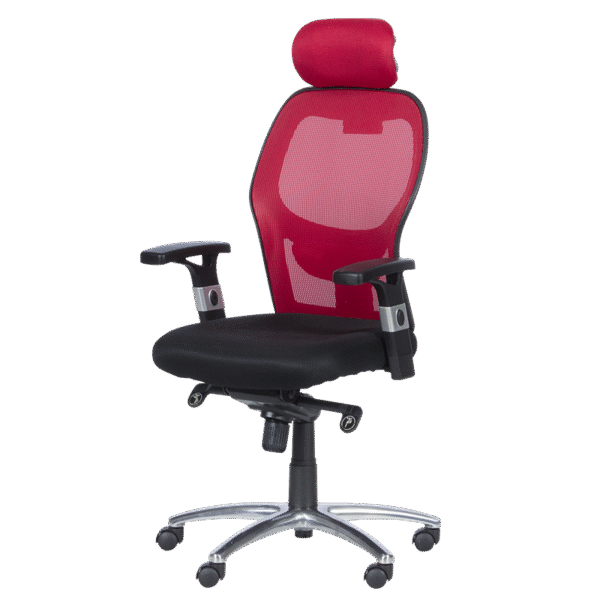 Ергономичен стол Carmen 7520 - черно червен цвят