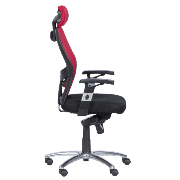 Ергономичен стол Carmen 7520 - черно червен цвят