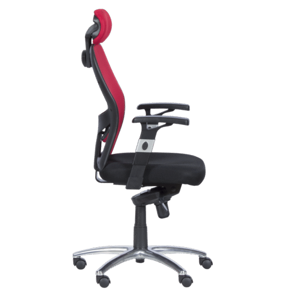 Ергономичен стол Carmen 7520 - черно червен цвят