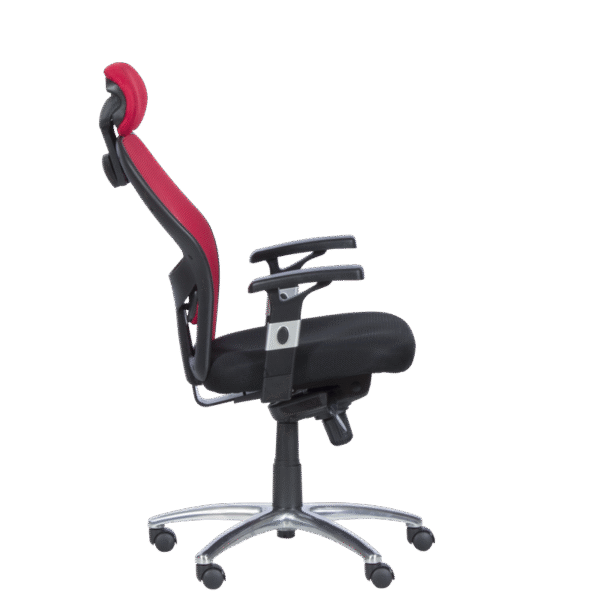 Ергономичен стол Carmen 7520 - черно червен цвят