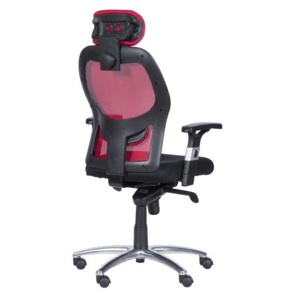 Ергономичен стол Carmen 7520 - черно червен цвят