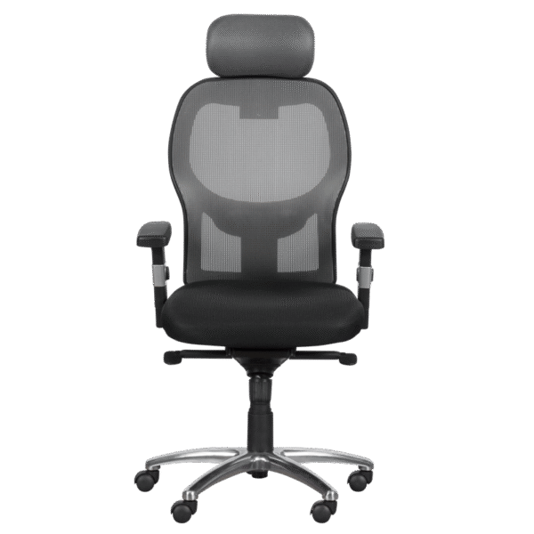 Ергономичен стол Carmen 7520 - черно сив цвят