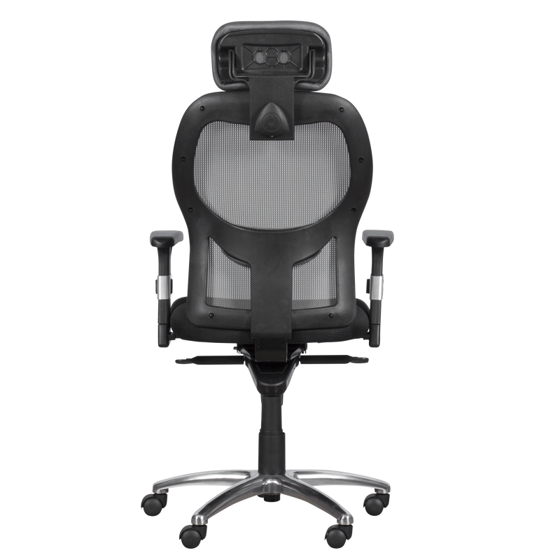 prezidentski-ofis-stol-carmen-7520-cheren-siv Ергономичен стол Carmen 7520 - черно сив цвят