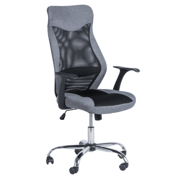 Президентски офис стол Carmen 7528 - сив