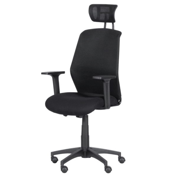 Президентски офис стол Carmen 7535 - черен