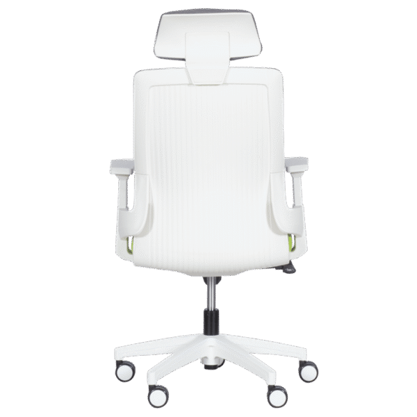 Президентски офис стол Carmen 7546 - зелен-сив