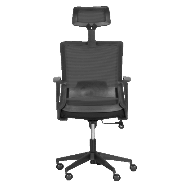 Президентски офис стол Carmen 7562 - черен