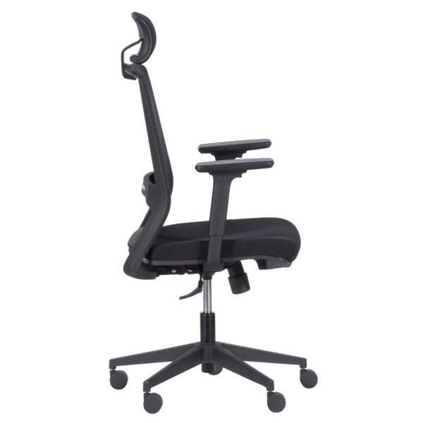 Президентски офис стол Carmen 7566 - черен